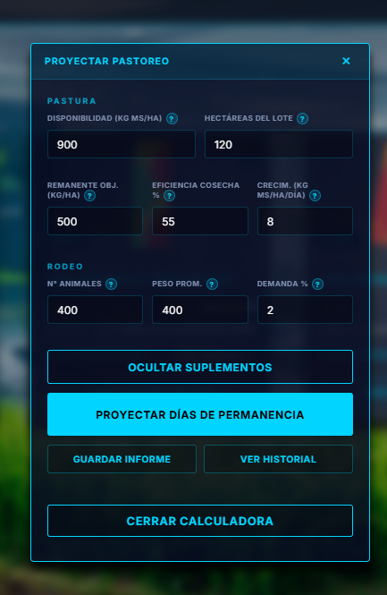 Datos de Lote